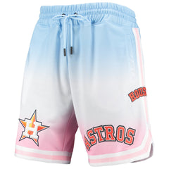 Houston Astros Pro Standard Team Logo Pro Ombre Shorts Discount