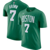 Nike Jaylen Brown Boston Celtics Icon 2022/23 Name & Number T-Shirt Kelly Green