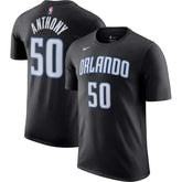 Nike Cole Anthony Orlando Magic Icon 2022/23 Name & Number T-Shirt Black