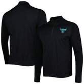 Chicago Bulls Levelwear Nano Engineered Knit Fabric Quarter-Zip Jacket Black