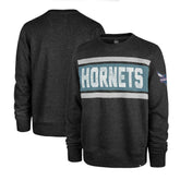 47 brand Charlotte Hornets '47 Tribeca Emerson Pullover Sweatshirt Heather Black