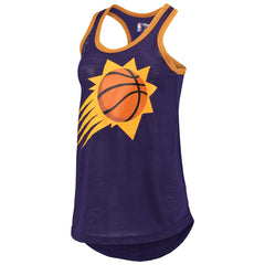 Phoenix Suns G-III Sports by Carl Banks Women's Showdown Burnout Tank Top Purple