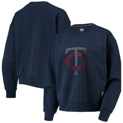 Minnesota Twins DKNY Sport Women's Carrie Pullover Sweatshirt Discount