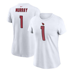 Kyler Murray Arizona Cardinals Women's Player Name & Number T-Shirt - White - Nike