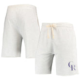 Colorado Rockies Concepts Sport Mainstream Terry Tri-Blend Shorts Online