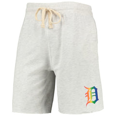 Detroit Tigers Concepts Sport Mainstream Logo Terry Tri-Blend Shorts Discount