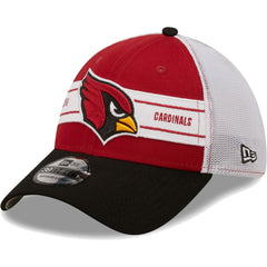 Arizona Cardinals New Era Team Banded 39THIRTY Flex Hat - Cardinal/Black - NFL