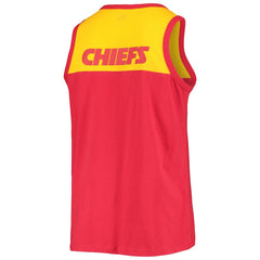 Kansas City Chiefs Starter Team Touchdown Fashion Tank Top - Red/Gold - NFL