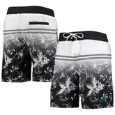 Carolina Panthers G-III Sports by Carl Banks Island Volley Swim Shorts - Black - NFL