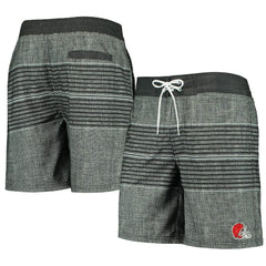Cleveland Browns G-III Sports by Carl Banks Horizon Swim Shorts - Black - NFL
