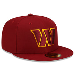 Washington Commanders New Era Team Basic 59FIFTY Fitted Hat - Burgundy - NFL