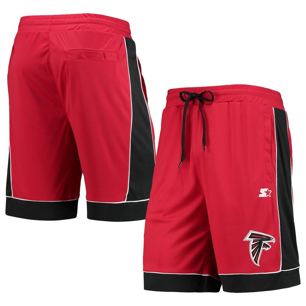 Atlanta Falcons Starter Fan Favorite Fashion Shorts - Red/Black - NFL