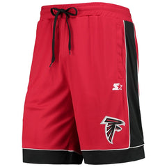 Atlanta Falcons Starter Fan Favorite Fashion Shorts - Red/Black - NFL