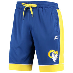 Los Angeles Rams Starter Fan Favorite Fashion Shorts - Royal/Gold - NFL