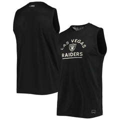 Las Vegas Raiders MSX by Michael Strahan Rebound Tank Top - Black - NFL