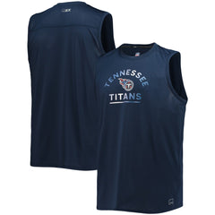 Tennessee Titans MSX by Michael Strahan Rebound Tank Top - Navy - NFL
