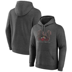 Miami Heat Selection Pullover Hoodie Charcoal