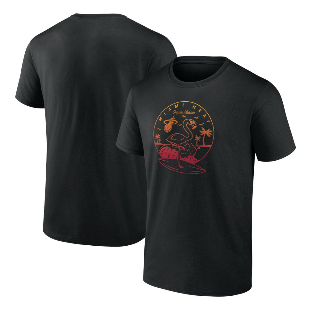 Miami Heat Tip-Off T-Shirt Black