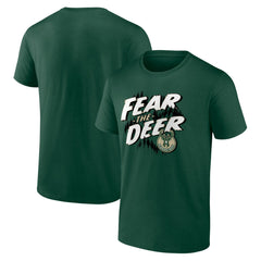 Milwaukee Bucks Tip-Off T-Shirt Hunter Green