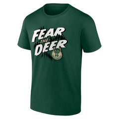 Milwaukee Bucks Tip-Off T-Shirt Hunter Green