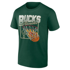 Milwaukee Bucks Alley Oop T-Shirt Hunter Green