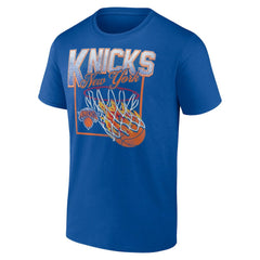 New York Knicks Alley Oop T-Shirt Blue