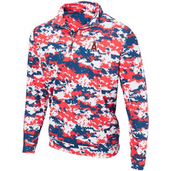 Los Angeles Angels Digital Camo Performance Quarter-Zip Pullover Jacket Online