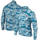 Toronto Blue Jays Digital Camo Performance Quarter-Zip Pullover Jacket Discount
