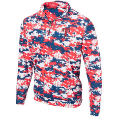 Texas Rangers Digital Camo Performance Quarter-Zip Pullover Jacket Near Me