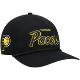 47 brand Indiana Pacers '47 Crosstown Script Hitch Snapback Hat Black