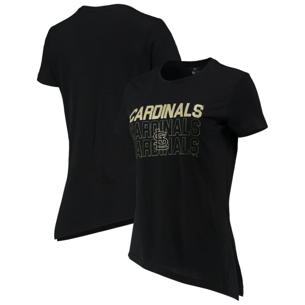 St. Louis Cardinals Levelwear Women's Birch Delta Asymmetrical T-Shirt Discount