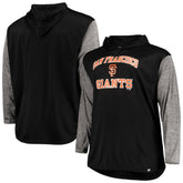 San Francisco Giants Big & Tall Wordmark Club Pullover Hoodie Discount