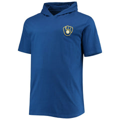 Milwaukee Brewers Big & Tall Jersey Short Sleeve Pullover Hoodie T-Shirt Sale