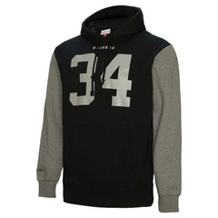 Bo Jackson Las Vegas Raiders Retired Player Name & Number Pullover Hoodie - Black - Mitchell & Ness