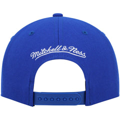 Mitchell & Ness New York Knicks Hardwood Classics Team Ground 2.0 Snapback Hat Blue