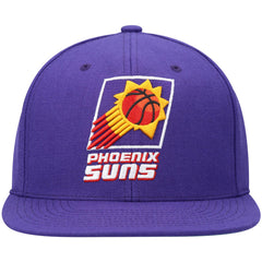 Mitchell & Ness Phoenix Suns Hardwood Classics Team Ground 2.0 Snapback Hat Purple