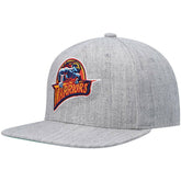 Mitchell & Ness Golden State Warriors Hardwood Classics Team 2.0 Snapback Hat Heathered Gray