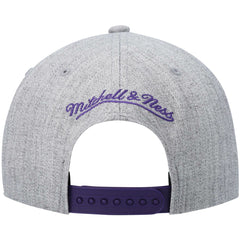 Mitchell & Ness Phoenix Suns Hardwood Classics Team 2.0 Snapback Hat Heathered Gray