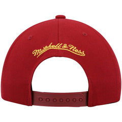 Mitchell & Ness Cleveland Cavaliers Team Two-Tone 2.0 Snapback Hat Wine/Gold