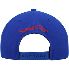 Mitchell & Ness Philadelphia 76ers Team Two-Tone 2.0 Snapback Hat Royal/Red