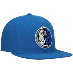 Mitchell & Ness Dallas Mavericks Ground 2.0 Snapback Hat Blue