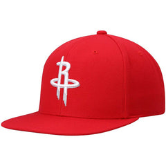 Mitchell & Ness Houston Rockets Ground 2.0 Snapback Hat Red
