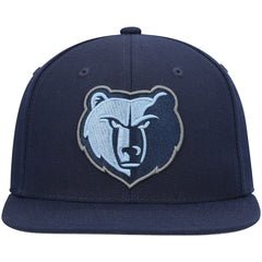 Mitchell & Ness Memphis Grizzlies Ground 2.0 Snapback Hat Navy