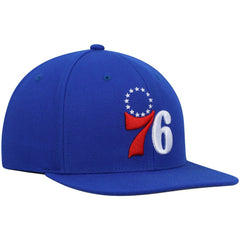 Mitchell & Ness Philadelphia 76ers Ground 2.0 Snapback Hat Royal
