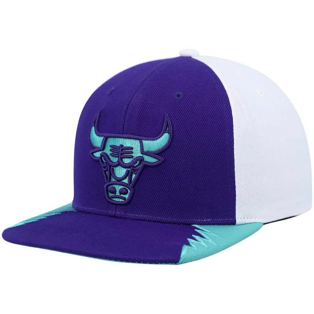 Mitchell & Ness Chicago Bulls Day 5 Snapback Hat Purple
