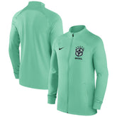 Nike - Brazil National Team Strike Raglan Full-Zip Performance Track Jacket - Green