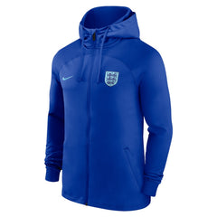 Nike - England National Team Strike Raglan Hoodie Full-Zip Track Jacket - Blue