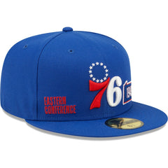 New Era Philadelphia 76ers Fall 22 Identity 59FIFTY Fitted Hat Royal