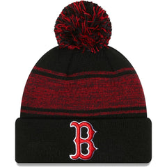 Boston Red Sox New Era Chilled Cuffed Knit Hat with Pom Outlet
