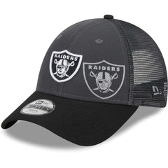 Las Vegas Raiders New Era Youth Reflect 9FORTY Adjustable Hat - Graphite - NFL